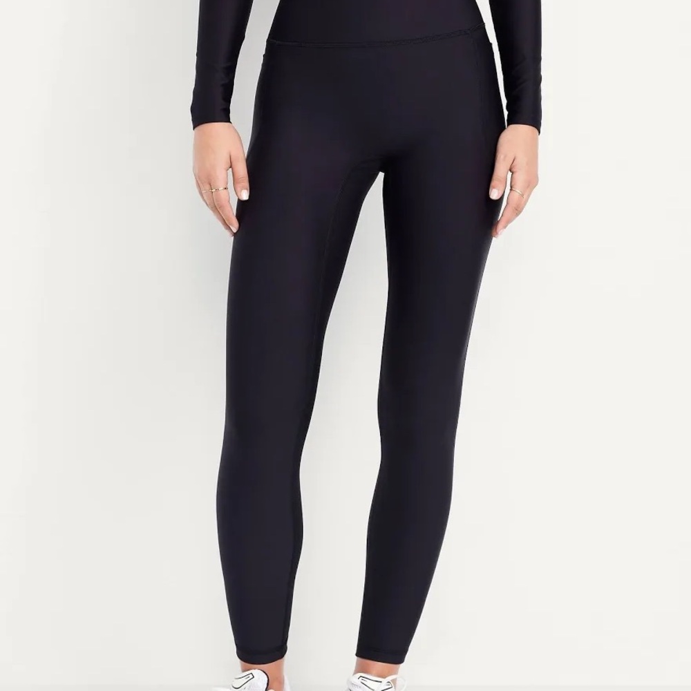 Old Navy Black High-Rise Leggings